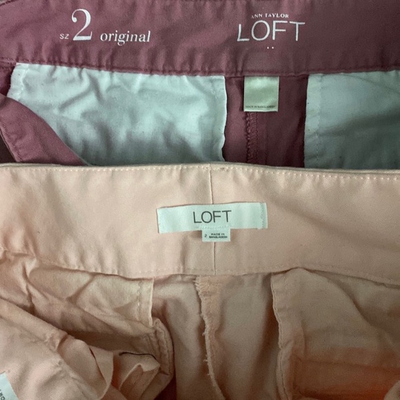 Bundle Of 2 Ann Taylor Loft Original & Riviera Cotton Shorts 2 - Picture 10 of 10